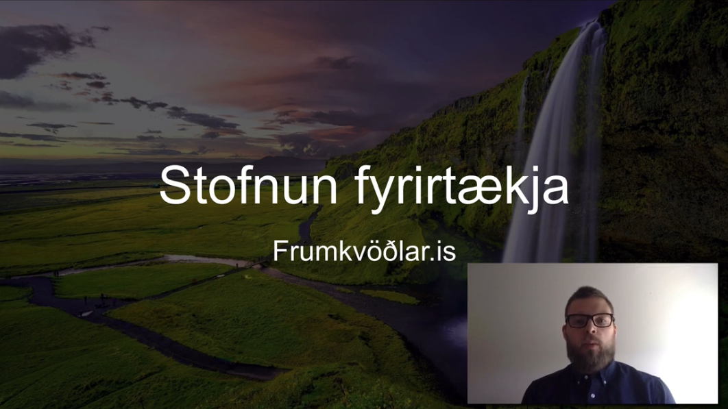 Frítt námskeið í stofnun fyrirtækja